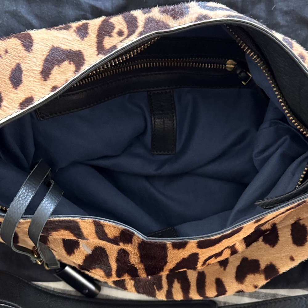 Jerome Dreyfuss Animal Print Hobo Bag - Picture 10 of 16